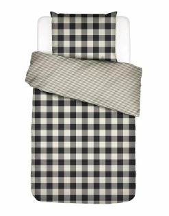 ESSENZA HOME Satin-Bettwäsche grau