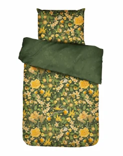 ESSENZA HOME Satin-Bettwäsche grün