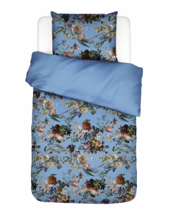 ESSENZA HOME Satin-Bettwäsche blau