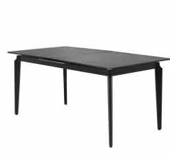 Esstisch ausziehbar schwarz