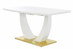 Esstisch ausziehbar weiß
