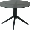 Esstisch rund schwarz