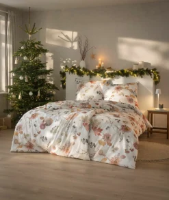 Estella Kuschelflanell-Bettwäsche braun