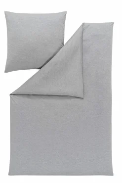 Estella Mako-Interl.-Jersey-Bettwäsche grau