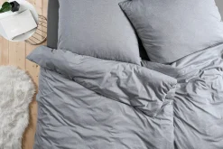 Estella Mako-Interl.-Jersey-Bettwäsche grau