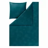 Estella Mako-Interl.-Jersey-Bettwäsche blau