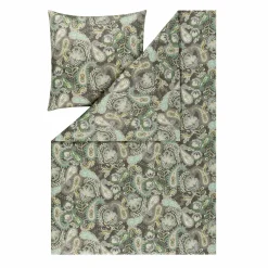 Estella Mako-Interl.-Jersey-Bettwäsche grün