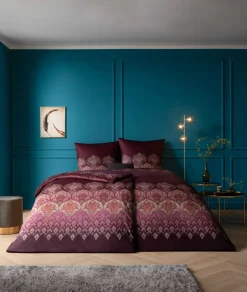 Estella Mako-Interl.-Jersey-Bettwäsche violett