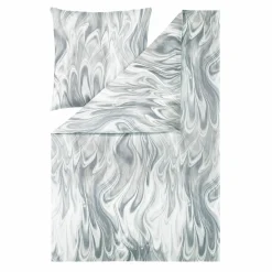 Estella Mako-Interl.-Jersey-Bettwäsche grau