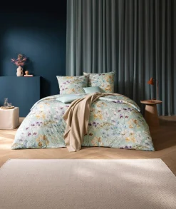 Estella Mako-Interl.-Jersey-Bettwäsche grün