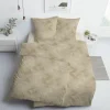 Estella Mako-Interl.-Jersey-Bettwäsche beige
