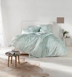 Estella Mako-Interl.-Jersey-Bettwäsche blau