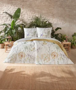 Estella Mako-Satin Bio-Bettwäsche mehrfarbig