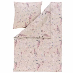 Estella Mako-Satin-Bettwäsche beige