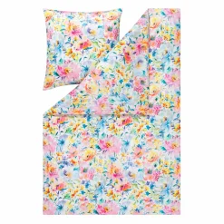 Estella Mako-Satin-Bettwäsche mehrfarbig