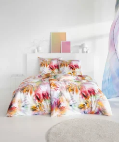 Estella Mako-Satin-Bettwäsche mehrfarbig