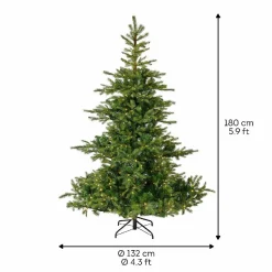 EVERLANDS Tannenbaum 180cm grün