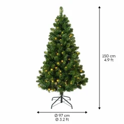 EVERLANDS Tannenbaum 150cm grün