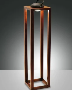 Fabas Luce LED-Akku-Laterne 1flg braun