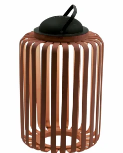 Fabas Luce LED-Akku-Laterne 1flg braun