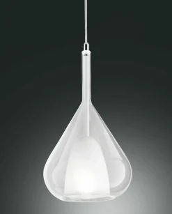 Fabas Luce Pendelleuchte 3flg weiß