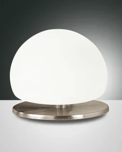 Fabas Luce Tischleuchte 1flg silberfarben