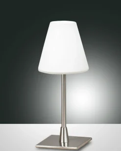 Fabas Luce Tischleuchte 1flg silberfarben