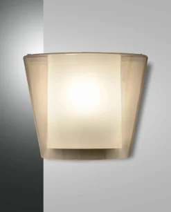 Fabas Luce Wandleuchte 1flg weiß