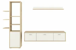 FAKTA Wohnwand braun