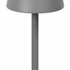 FH Lighting LED-Akku-Tischleuchte 1flg grau