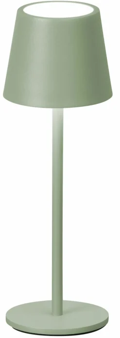 FH Lighting LED-Akku-Tischleuchte grün