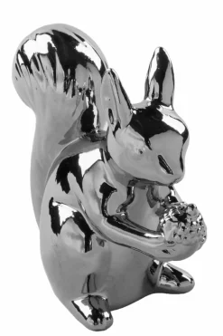 Fink Eichhörnchen 9cm silberfarben
