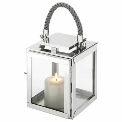 Fink Laterne 23cm grau