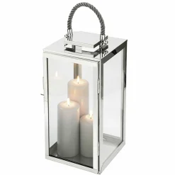 Fink Laterne 48cm grau