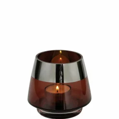 Fink Teelichthalter 11cm braun