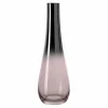 Fink Vase silberfarbenpink