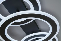 Fischer & Honsel LED-Deckenleuchte 1flg schwarz