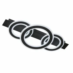 Fischer & Honsel LED-Deckenleuchte 1flg schwarz