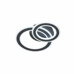 Fischer & Honsel LED-Deckenleuchte 1flg schwarz