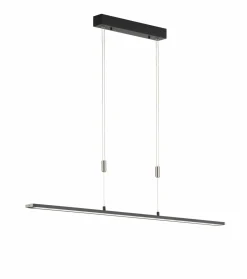 Fischer & Honsel LED-Pendelleuchte 1flg schwarz