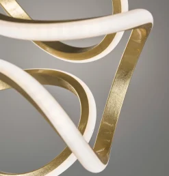 Fischer & Honsel LED-Pendelleuchte 3flg schwarz