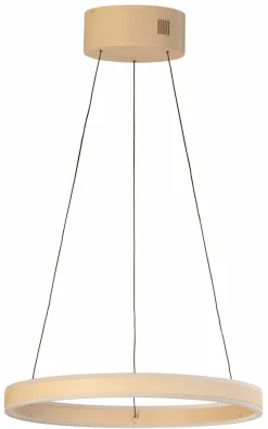 Fischer & Honsel LED-Pendelleuchte 1flg braun