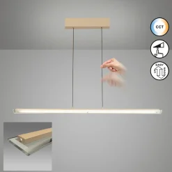 Fischer & Honsel LED-Pendelleuchte 1flg braun