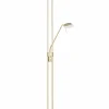 Fischer & Honsel LED-Stehleuchte 2flg goldfarben
