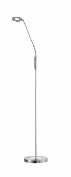 Fischer & Honsel LED-Stehleuchte 1flg silberfarben