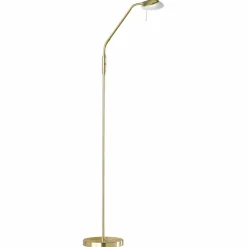 Fischer & Honsel LED-Stehleuchte 1flg goldfarben