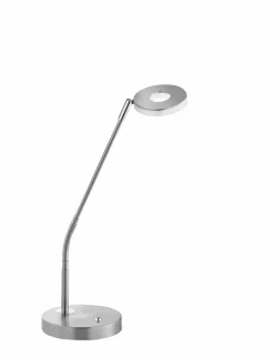Fischer & Honsel LED-Tischleuchte 1flg silberfarben