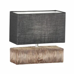 Fischer & Honsel Tischleuchte 1flg braun