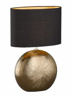 Fischer & Honsel Tischleuchte 1flg braun