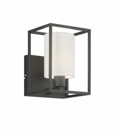 Fischer & Honsel Wandleuchte 1flg schwarzweiß